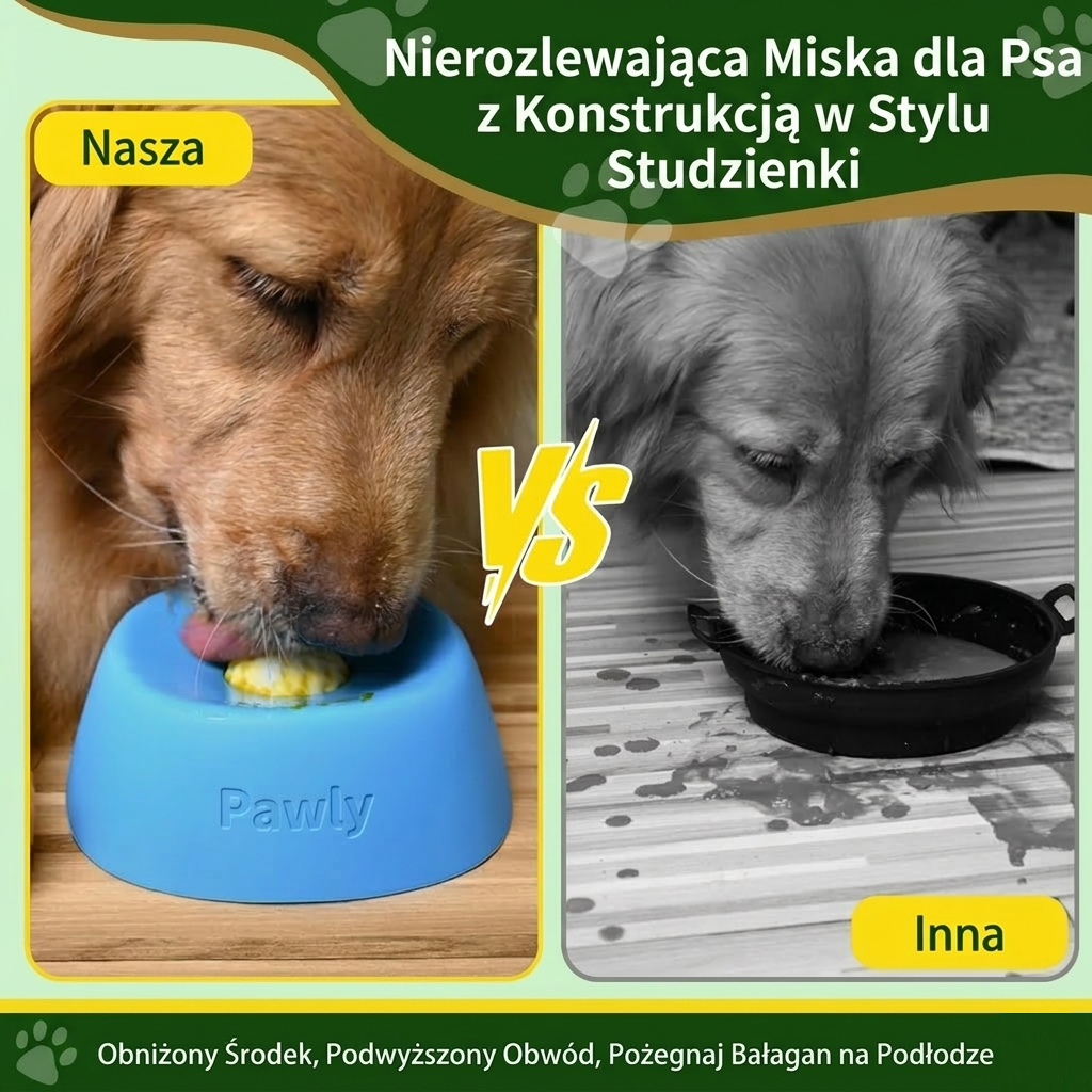Pawly™ Miska Sensoryczna do powolnego jedzenia