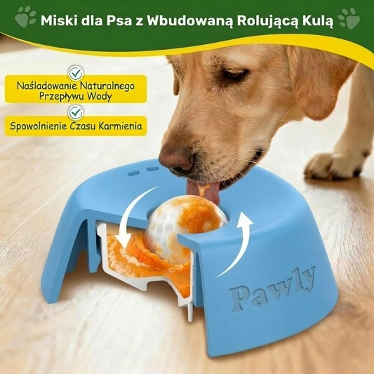 Pawly™ Miska Sensoryczna do powolnego jedzenia